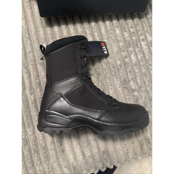 5.11 Tactical Men\'s Boots Size 12 12391ABR ATAC 2.0 8 Inch Zipper main image 4